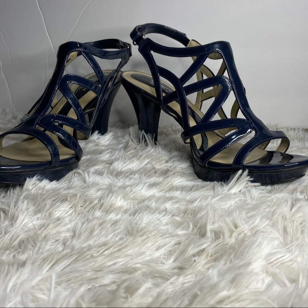 Naturalizer n5 Danya Navy evening sandals size 11m